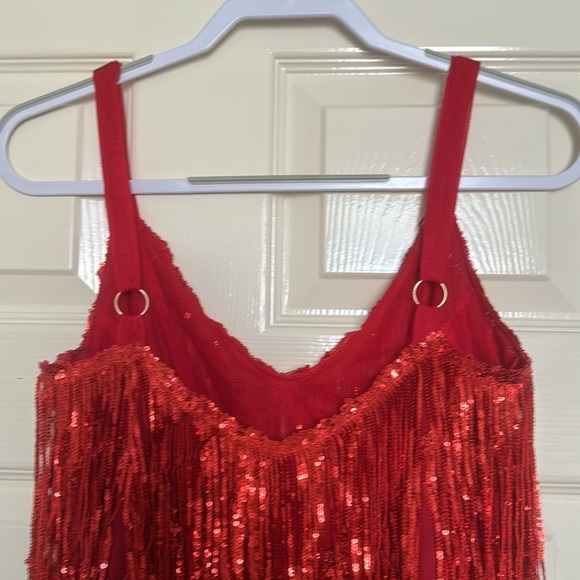 Red Amazing Lace Dresss - Picture 3 of 5